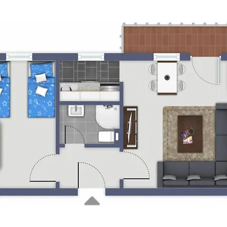 Apartament Zur Schoenen Aussicht - Fw 10 Dahme (Schleswig-Holstein)